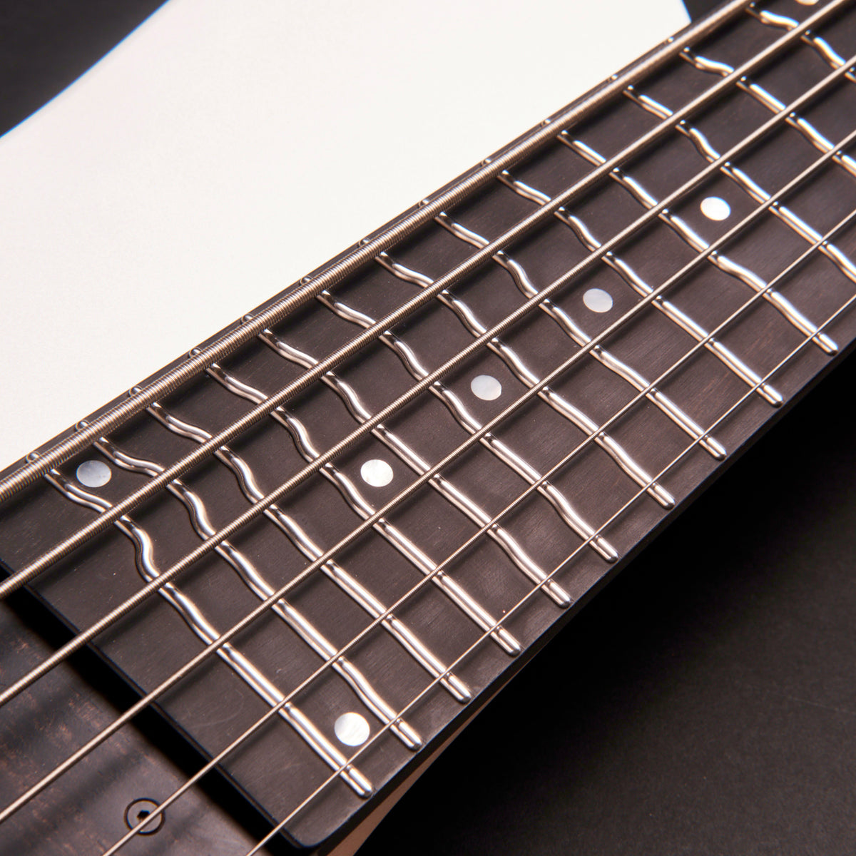 Mattisson Henrik Linder HL-6 White 6-string bass at Bass Freaks