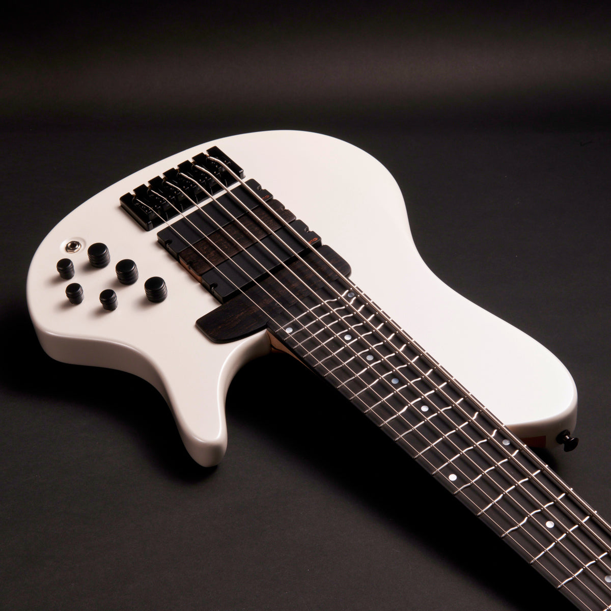 Mattisson Henrik Linder HL-6 White 6-string bass at Bass Freaks