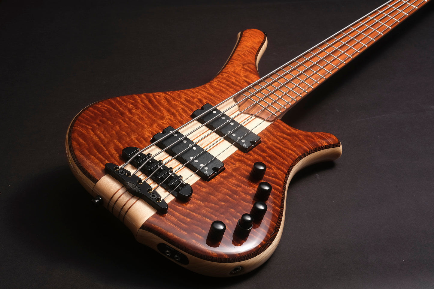 Mayones Comodous 5 - Walnut Master Grade Gloss