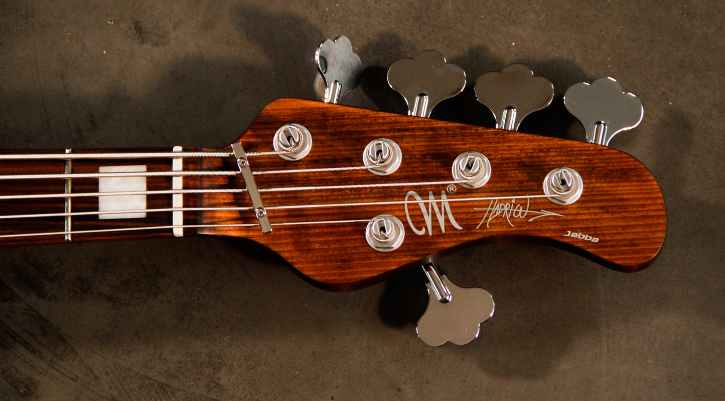 Mayones Guitars Jabba 5 Hadrien Feraud 'Antique Brown' (in stock - 4,02 kilos)