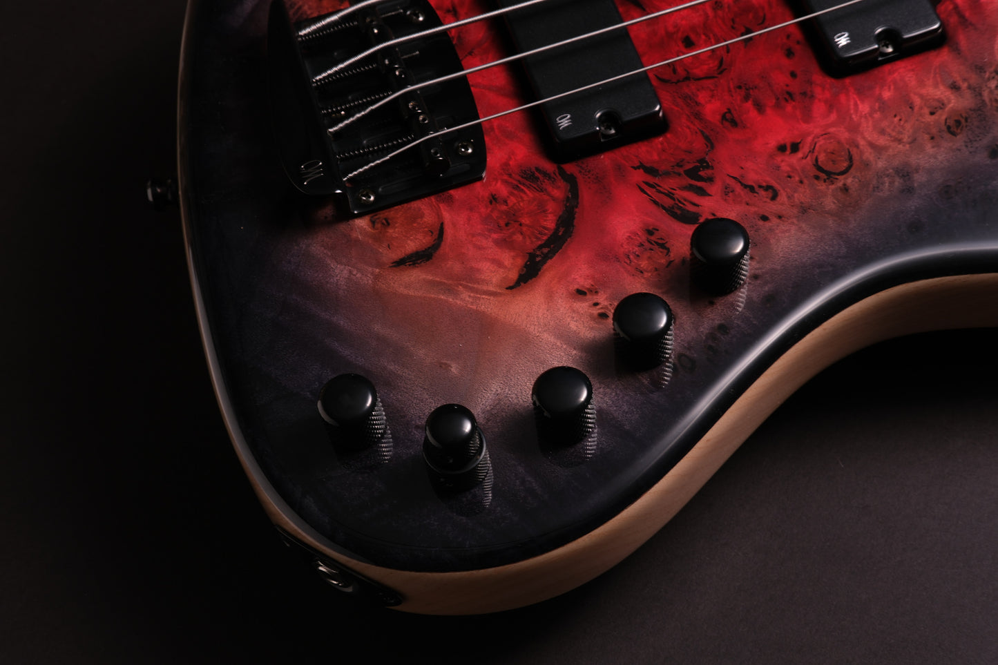 Mayones Jabba Custom 4 - Galaxy Eye Red Gloss