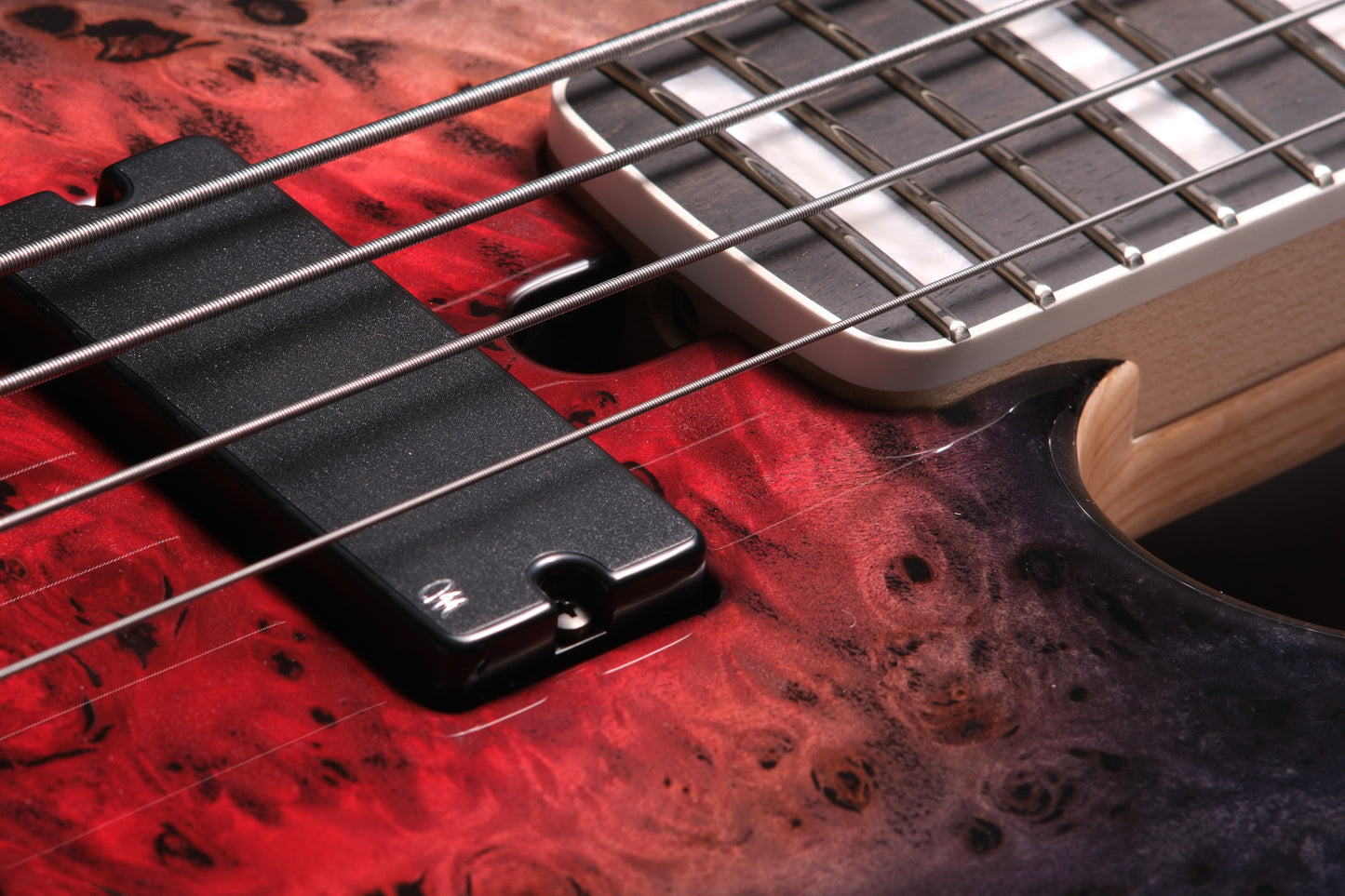 Mayones Jabba Custom 4 - Galaxy Eye Red Gloss