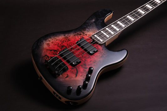 Mayones Jabba Custom 4 - Galaxy Eye Red Gloss