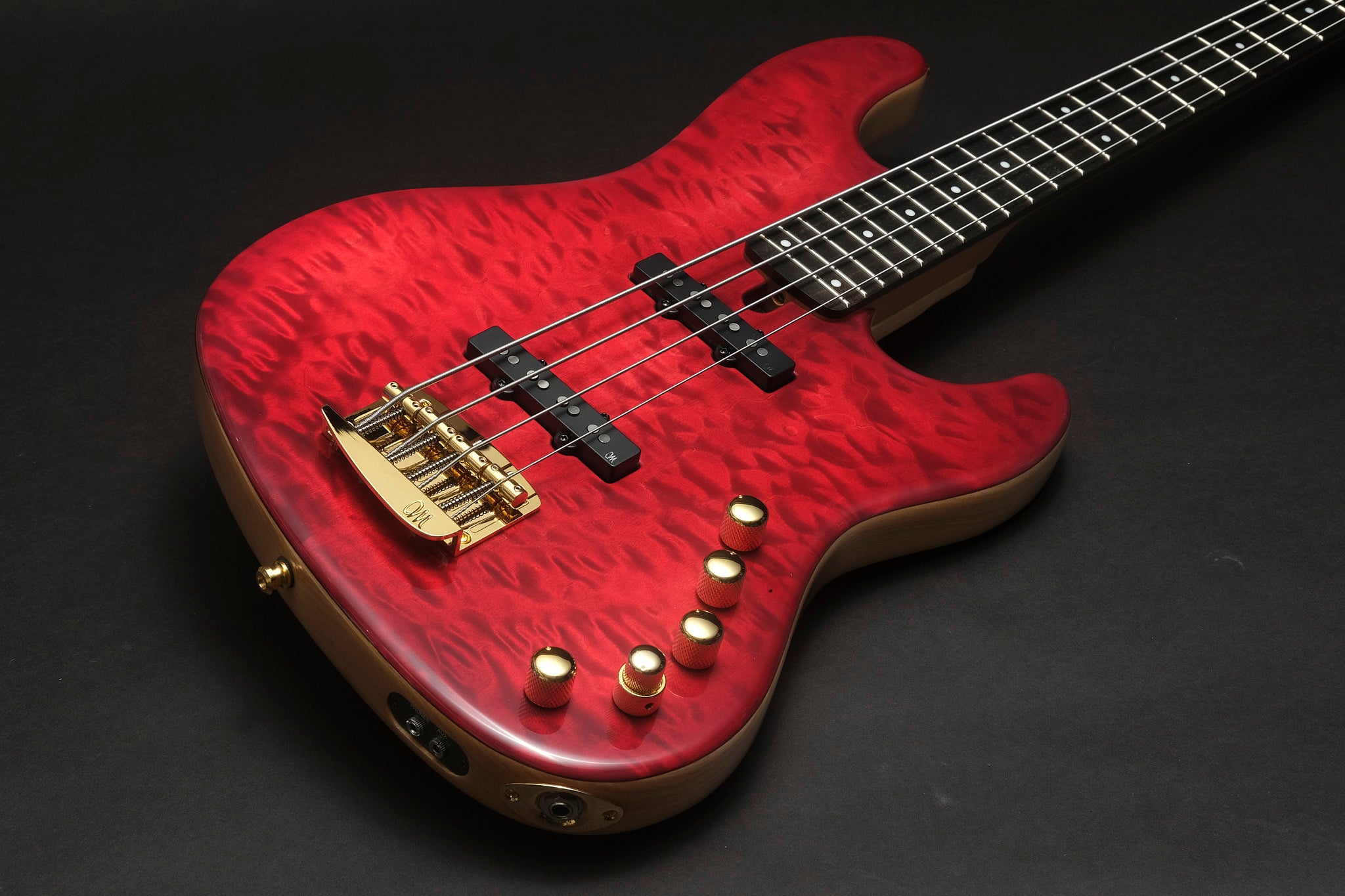 Mayones Jabba Custom Infinite Red Gloss Guitar - Bass Freaks