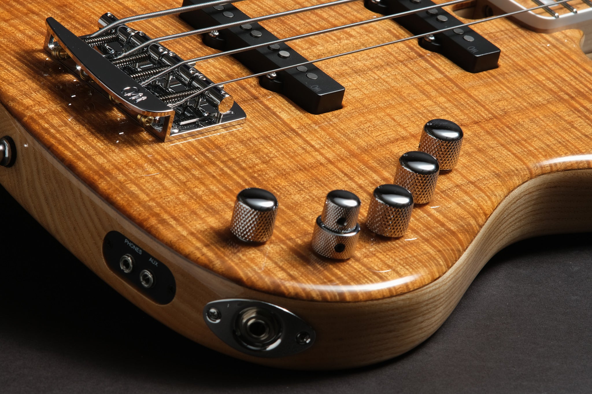 Mayones Jabba Custom: Premium Koa Master Grade 4 - Bass Freaks