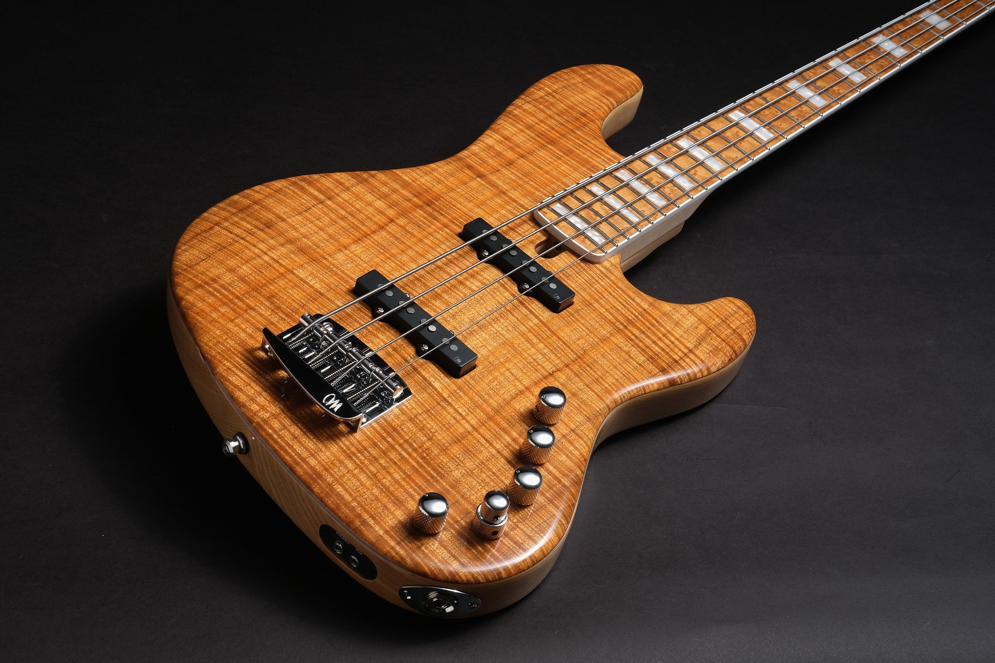 Mayones Jabba Custom: Premium Koa Master Grade 4 - Bass Freaks