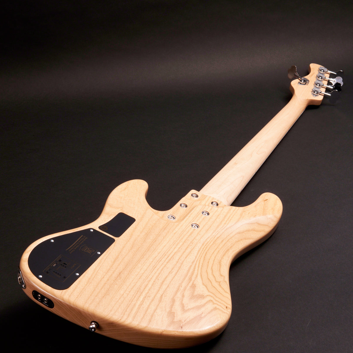 Mayones Jabba Custom 5 JJ Eye Poplar Trans Natural Gloss 5-string bass at Bass Freaks