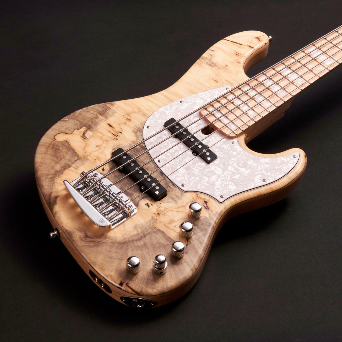 Mayones Jabba Custom BB 5 JJ Birdseye - Trans Natural Gloss