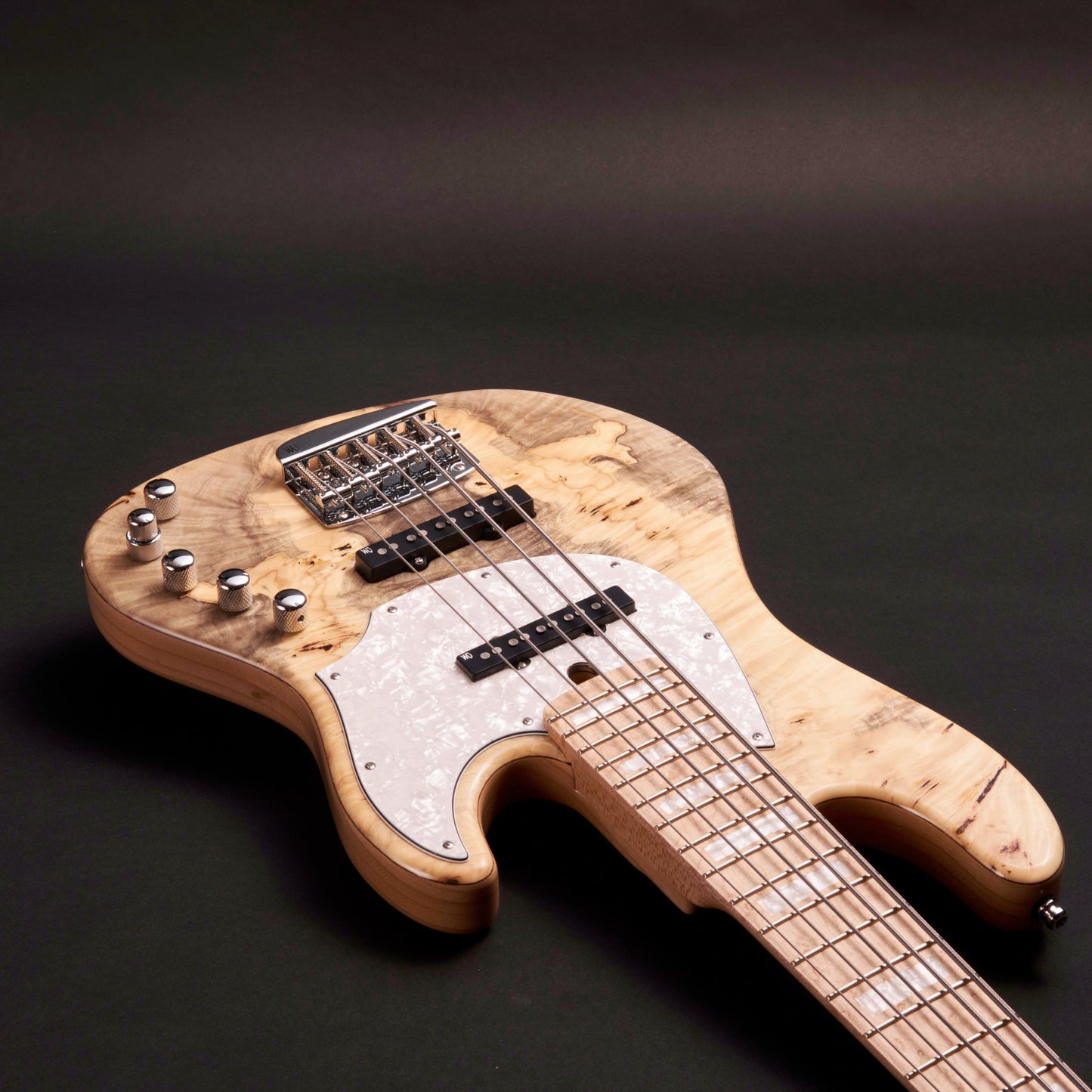 Mayones Jabba Custom BB 5 JJ Birdseye - Trans Natural Gloss
