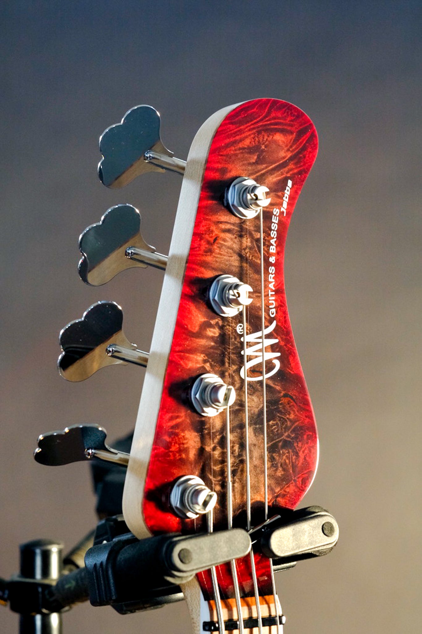 Mayones Jabba Custom 'Charcoal to Red burst'