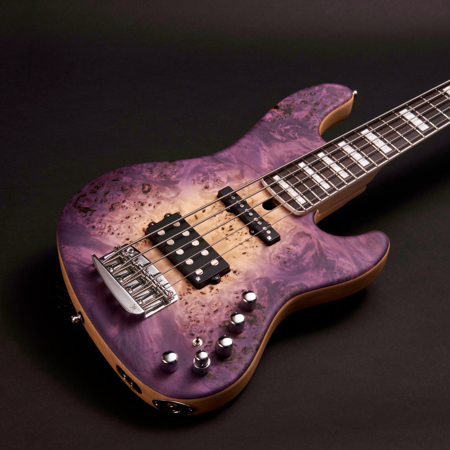 Mayones Jabba Custom EP 5 - Trans Natural Fade Purple Burst