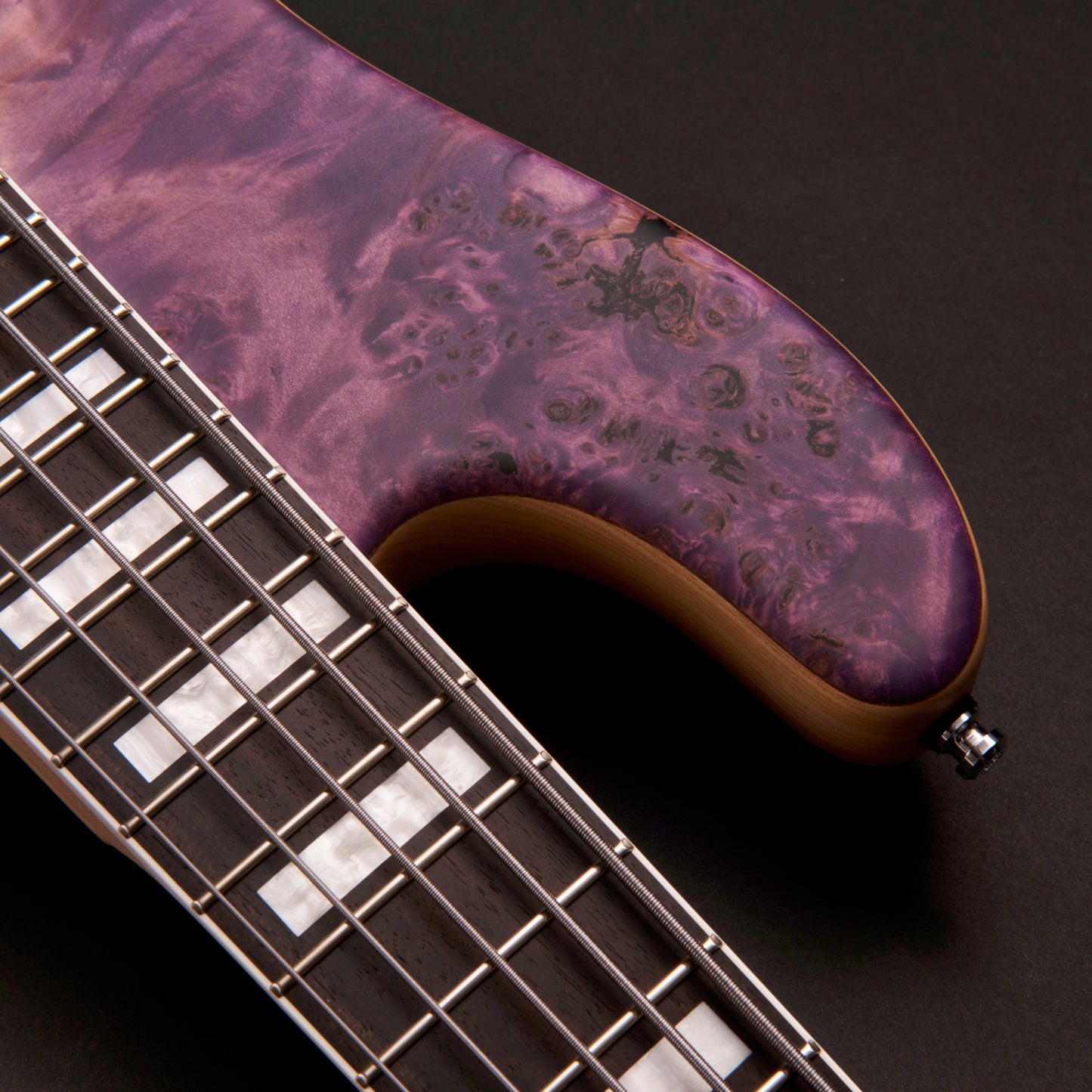 Mayones Jabba Custom EP 5 - Trans Natural Fade Purple Burst