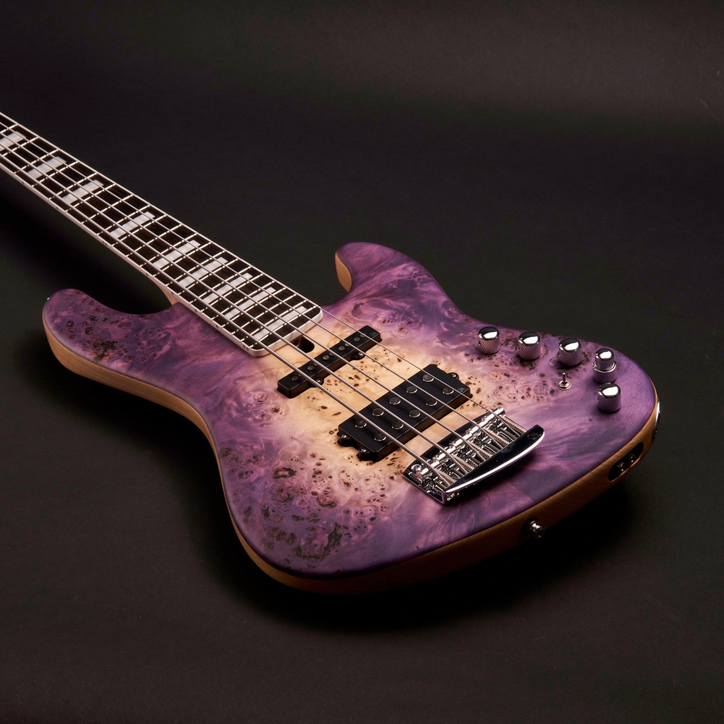 Mayones Jabba Custom EP 5 - Trans Natural Fade Purple Burst
