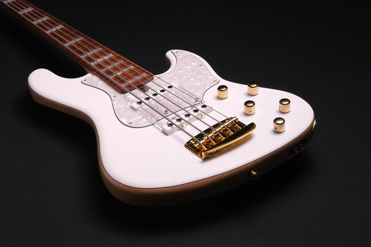 Mayones Jabba HF 5 Fretless 2026 - Monolith White