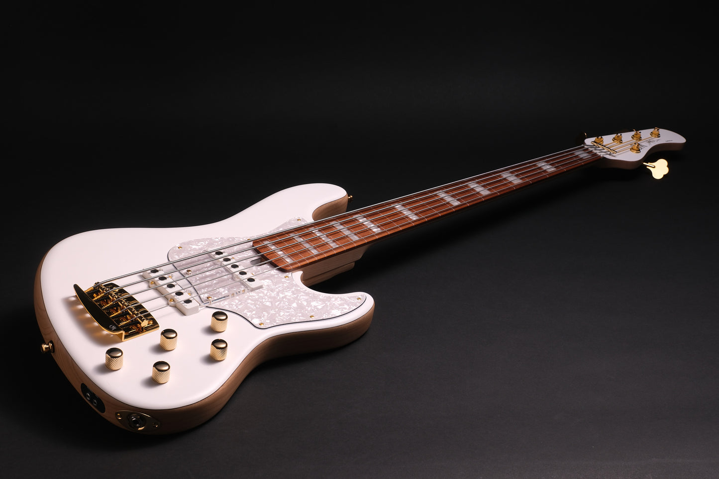 Mayones Jabba HF 5 Fretless 2026 - Monolith White