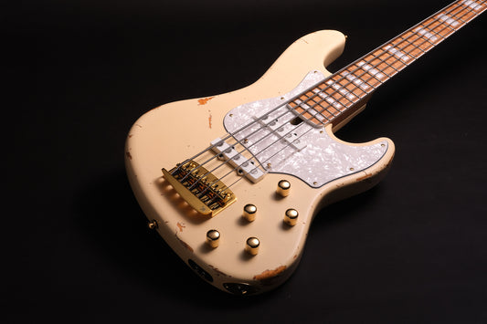 Mayones Jabbba HF Aged Yellow 5 Hadrien Feraud Sign