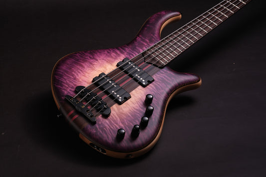 Mayones Patriot 5 Trans. Nat. fade Purple Burst