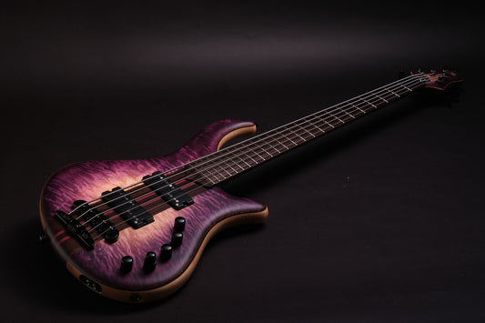 Mayones Patriot 5 Trans. Nat. fade Purple Burst