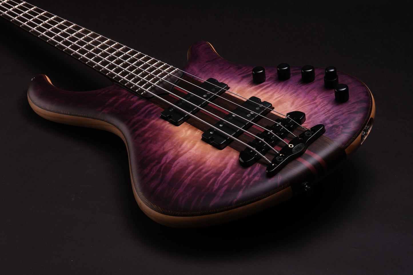 Mayones Patriot 5 Trans. Nat. fade Purple Burst