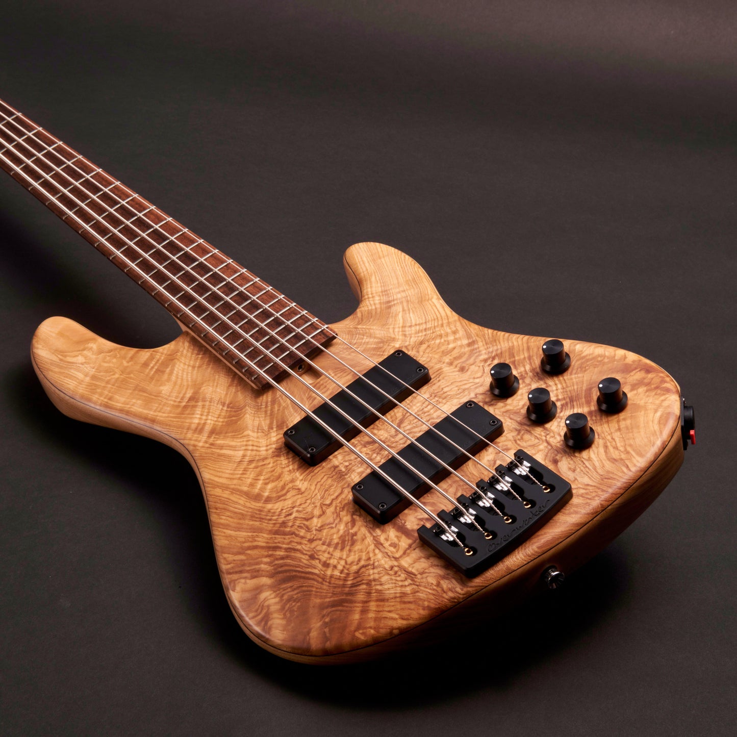 Overwater Hybrid Custom 5 - Figured Olive Ash Natural Satin