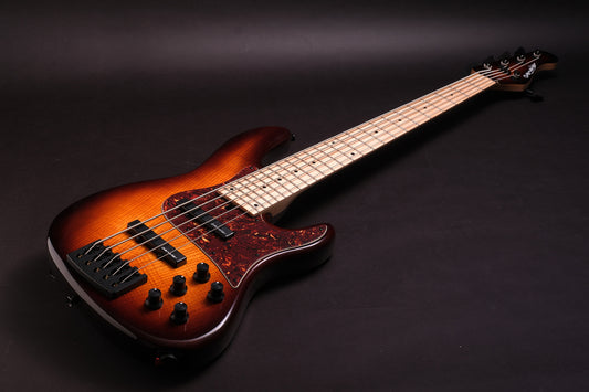 Overwater J Series Contemporary 5 - Figured Maple / Tobacco Burst.