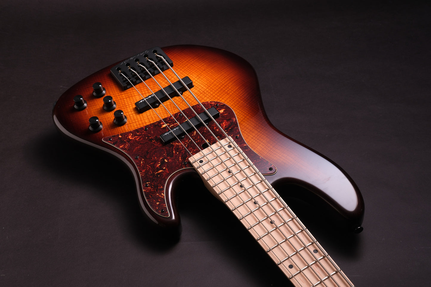 Overwater J Series Contemporary 5 - Figured Maple / Tobacco Burst.