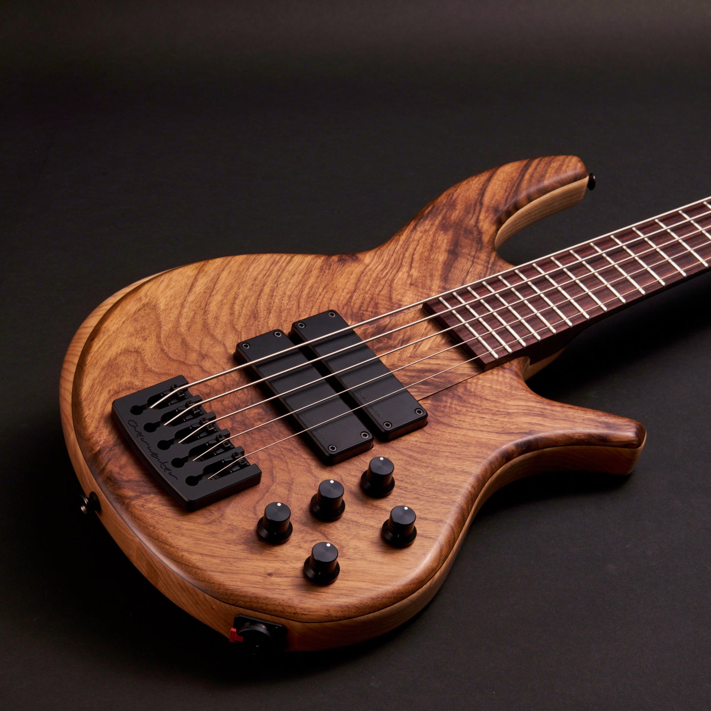 Overwater Scott Devine Signature Custom 5 - Figured Walnut Natural Satin, figured walnut top over white ash body