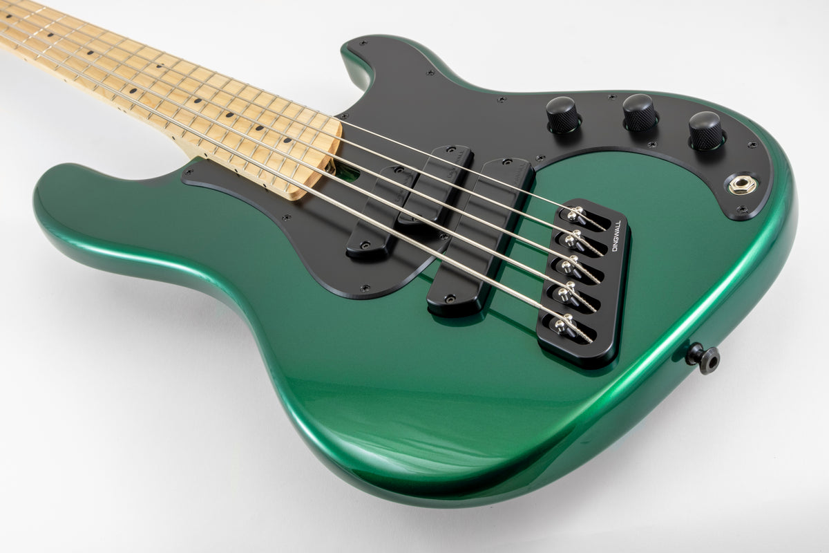 Dingwall SP1 5 Dark Candy Green Maple - Bass Freaks