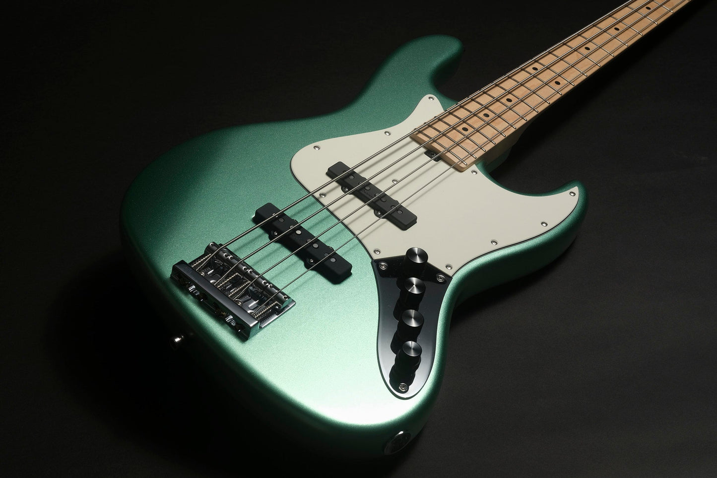 Sadowsky MetroLine  21 Fret Vintage J/J 4 - Solid Sage Green Metallic Satin