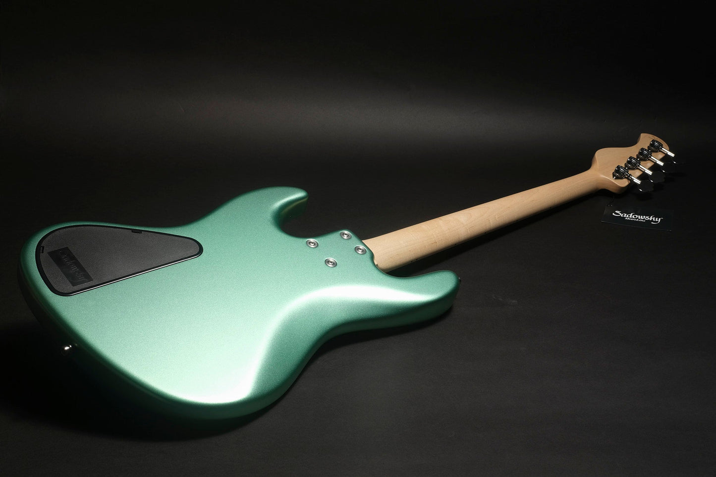 Sadowsky MetroLine  21 Fret Vintage J/J 4 - Solid Sage Green Metallic Satin