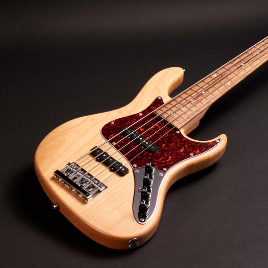 Sadowsky MetroLine 22-Fret Will Lee 5 Alder Morado Natural Transparent Satin 5-string bass at Bass Freaks