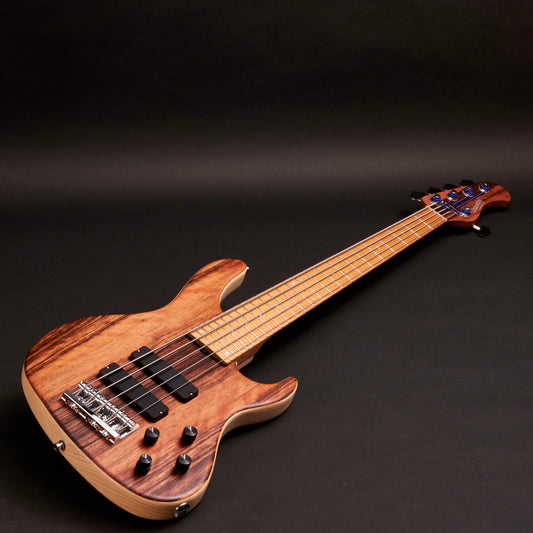 Sadowsky MasterBuilt Modern 5 24-Fret Macassar Ebony Top 5-string bass at Bass Freaks