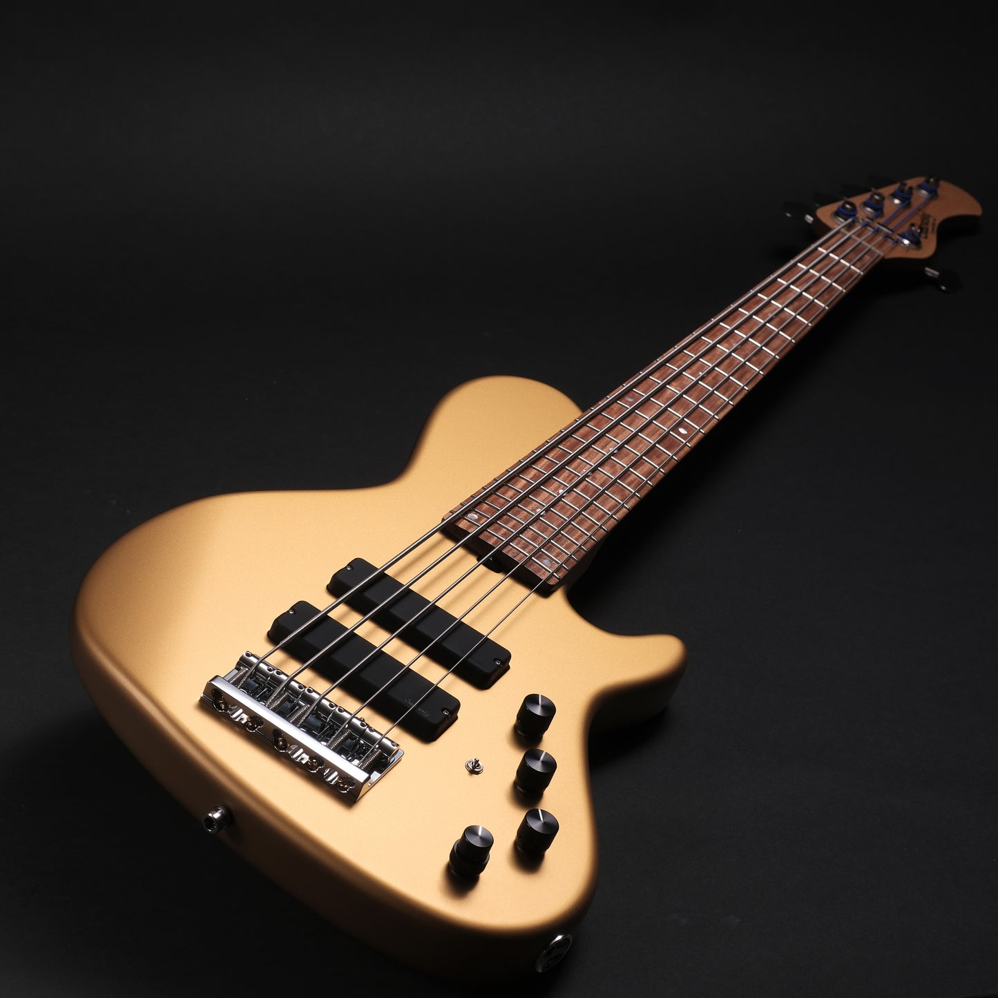 Sadowsky MasterBuilt Singlecut 5 - Solid Firemist Gold Satin