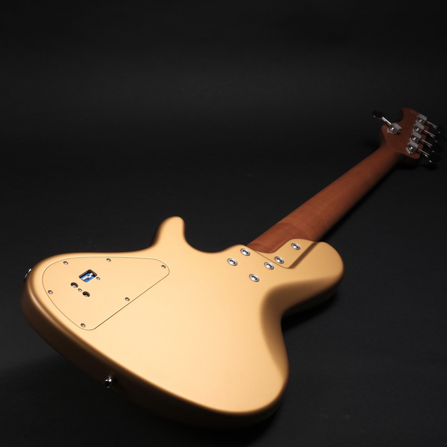Sadowsky MasterBuilt Singlecut 5 - Solid Firemist Gold Satin