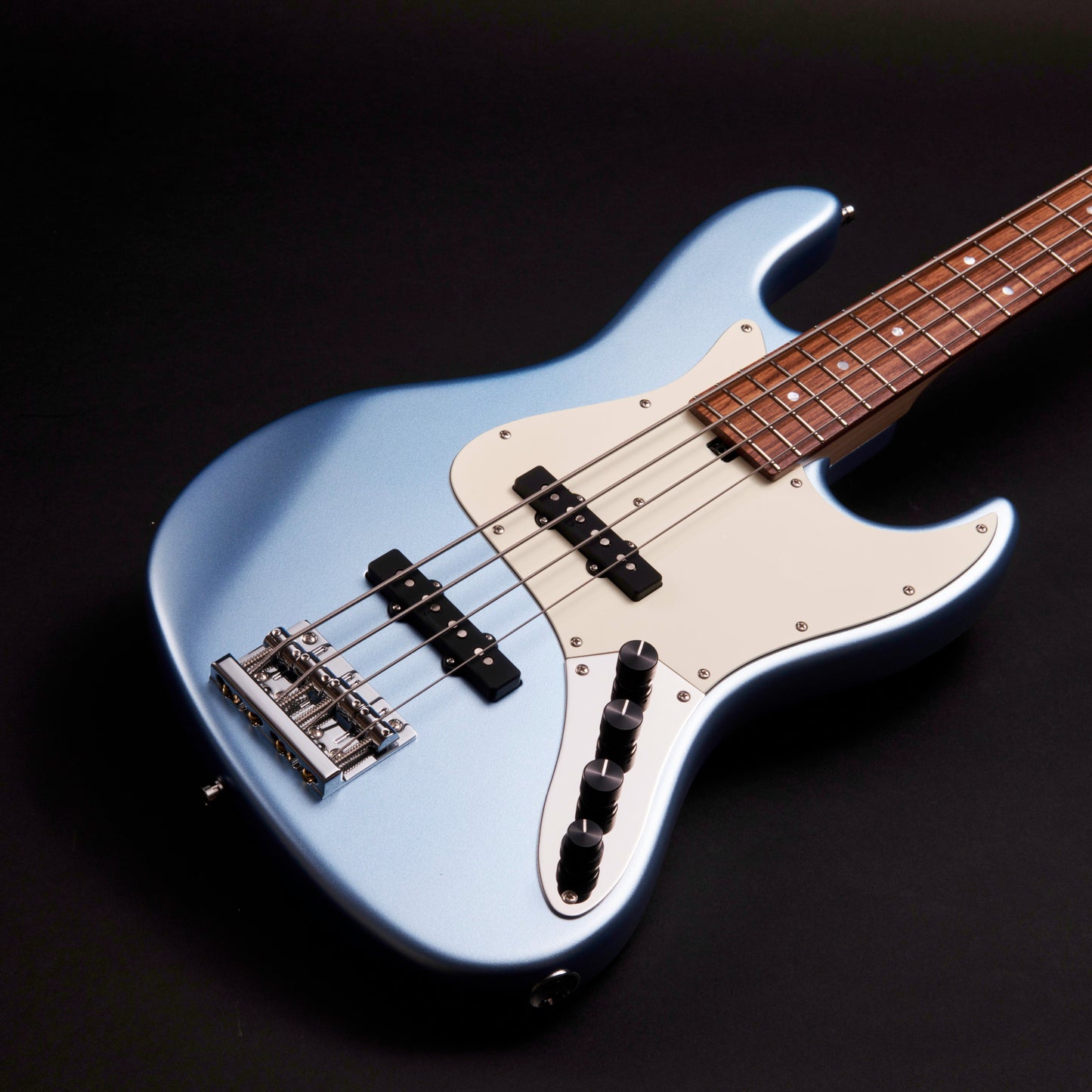 Sadowsky MetroLine 21-Fret Vintage J/J 4 - Solid Ice Blue Metallic Satin