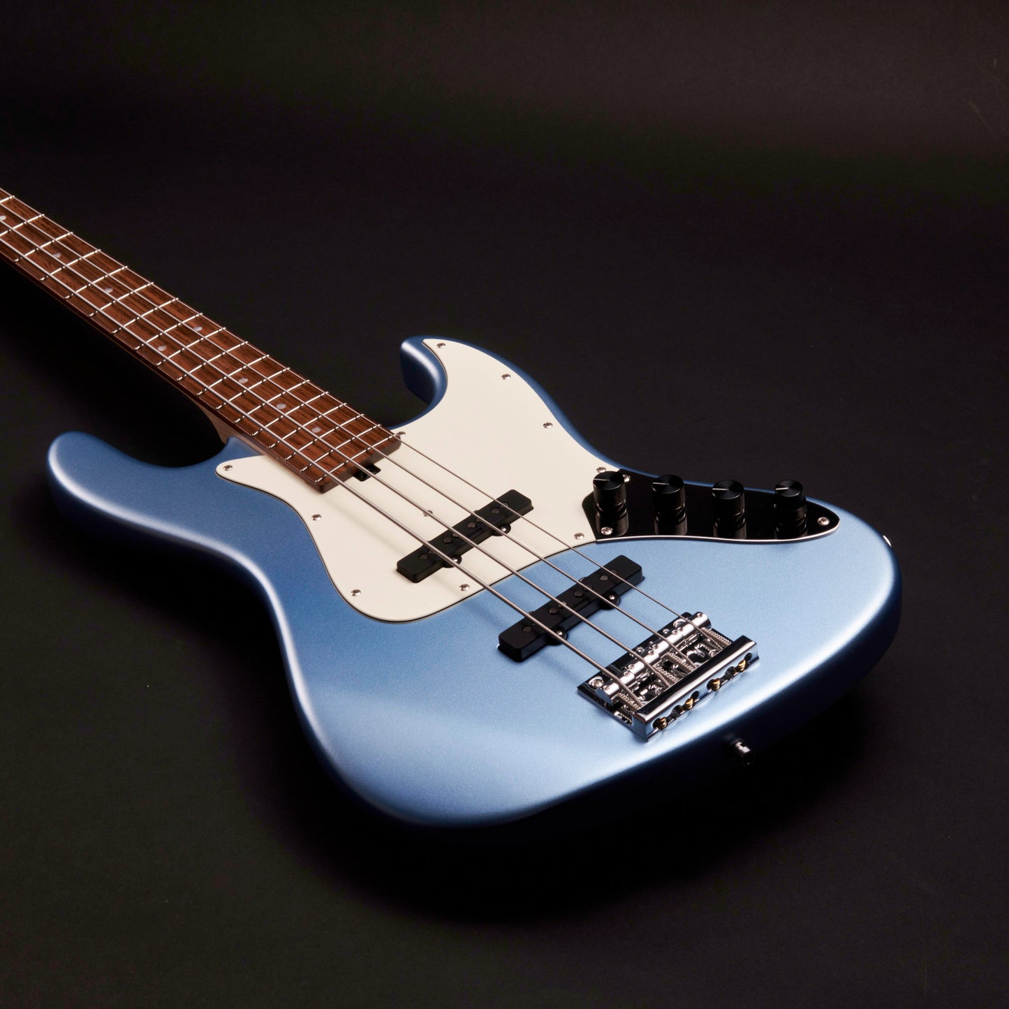 Sadowsky MetroLine 21-Fret Vintage J/J 4 - Solid Ice Blue Metallic Satin