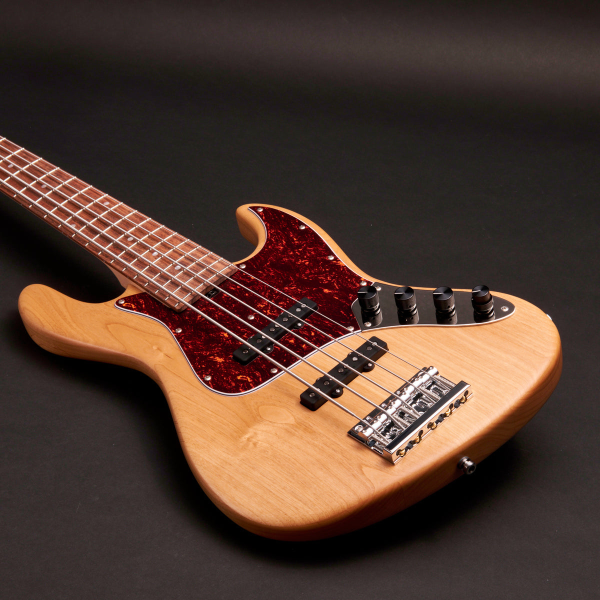 Sadowsky MetroLine 21-Fret Vintage J/J 5 Natural Transparent Satin 5-string bass at Bass Freaks
