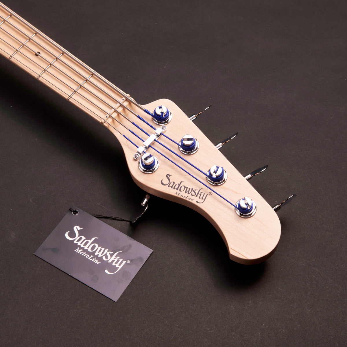 Sadowsky MetroLine 21-Fret Vintage M/J 5 Natural Transparent Satin, bajo eléctrico de 5 cuerdas en Bass Freaks