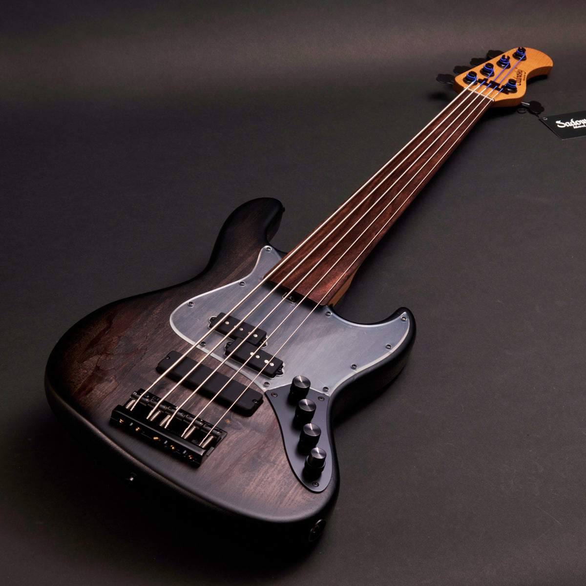 Sadowsky MetroLine 21-Fret Vintage PJ 5 Fretless Ltd 2026 n.º 036 Nirvana Blackburst, bajo eléctrico de 5 cuerdas en Bass Freaks