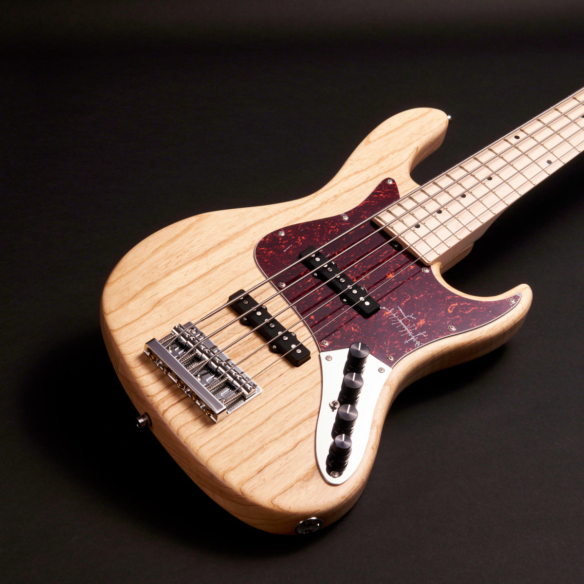 Sadowsky MetroLine 22-Fret Will Lee 5 Natural Transparent Satin 5-string bass, 3.55 kg, at Bass Freaks