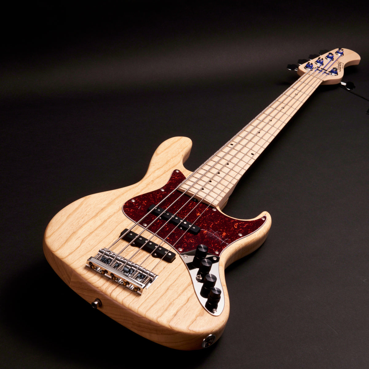 Sadowsky MetroLine 22-Fret Will Lee 5 Natural Transparent Satin 5-string bass, 3.55 kg, at Bass Freaks