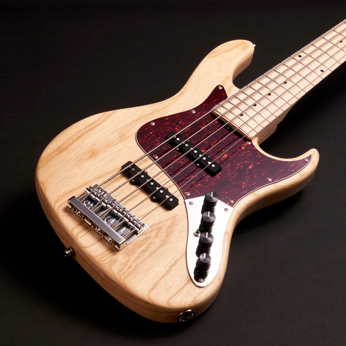 Sadowsky MetroLine 22-Fret Will Lee 5 Natural Transparent Satin 5-string bass, 3.61 kg, at Bass Freaks