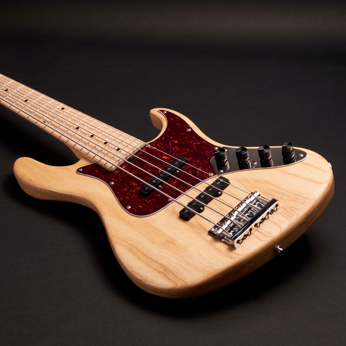 Sadowsky MetroLine 22-Fret Will Lee 5 Natural Transparent Satin 5-string bass, 3.61 kg, at Bass Freaks