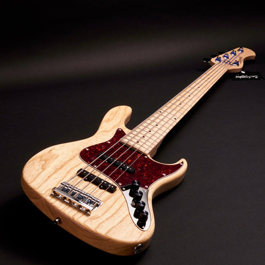 Sadowsky MetroLine 22-Fret Will Lee 5 Natural Transparent Satin 5-string bass, 3.64 kg, at Bass Freaks