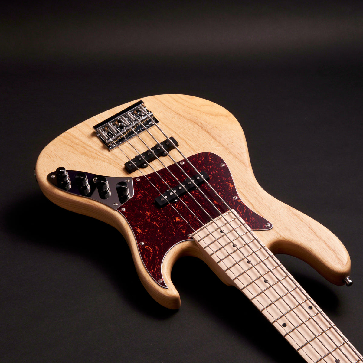 Sadowsky MetroLine 22-Fret Will Lee 5 Natural Transparent Satin 5-string bass, 3.73 kg, at Bass Freaks