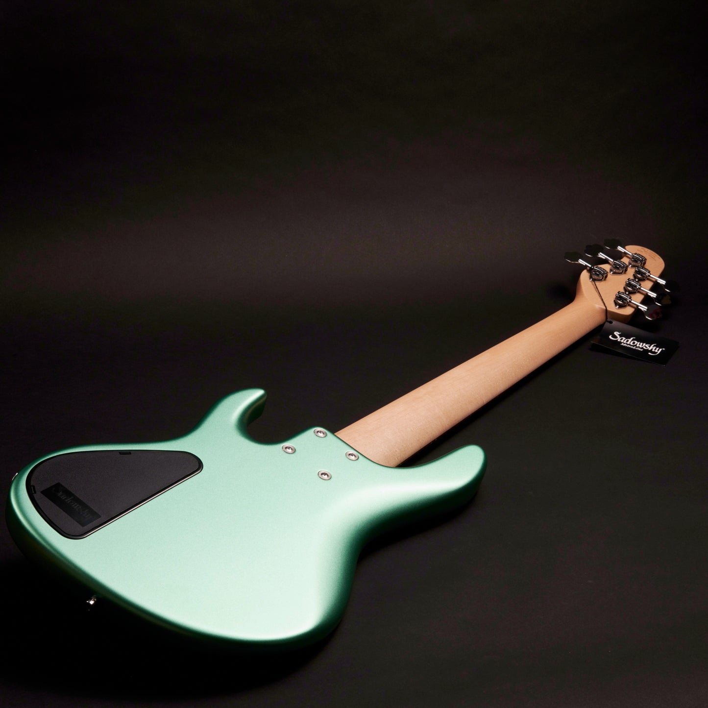 Sadowsky MetroLine 24-Fret Vintage J 6 - Solid Sage Green Metallic Satin