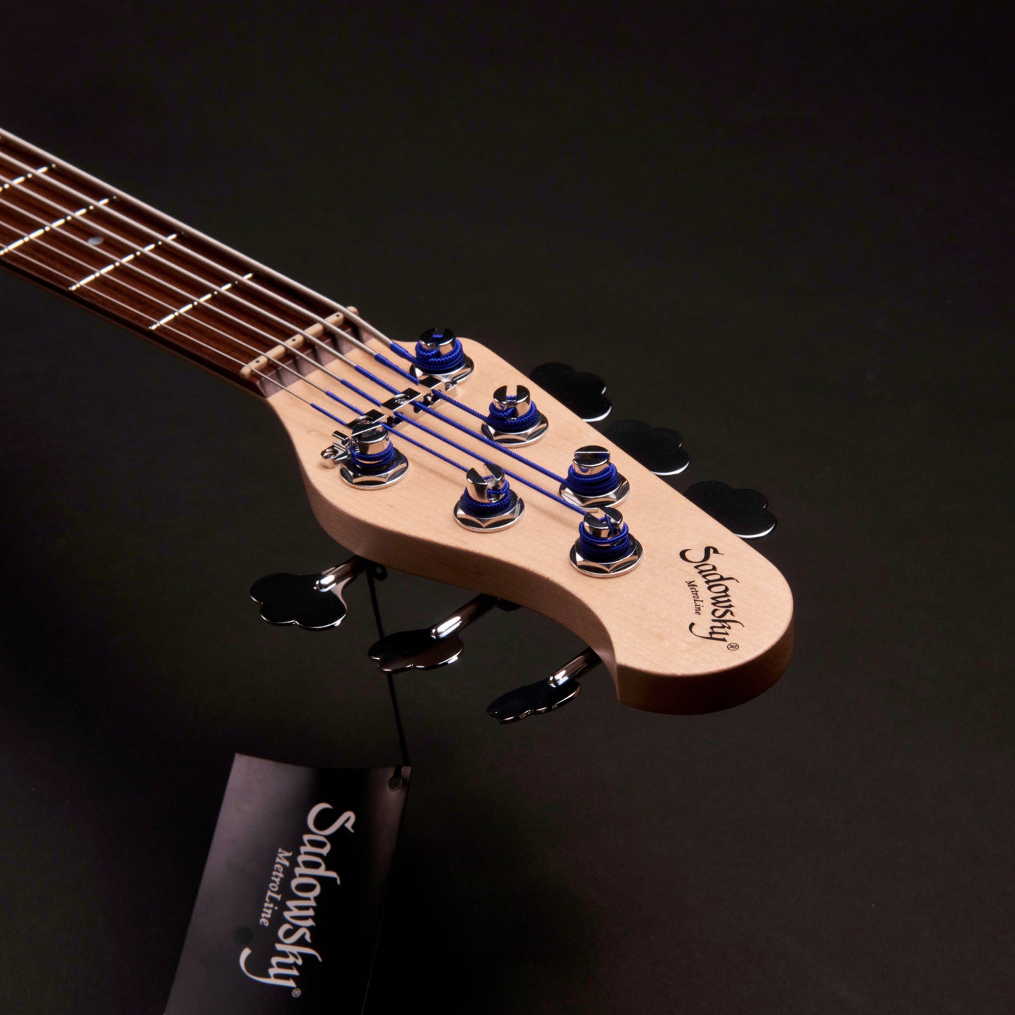 Sadowsky MetroLine 24-Fret Vintage J 6 - Solid Sage Green Metallic Satin