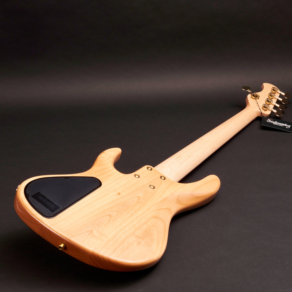 Sadowsky MetroLine Modern 5 24-Fret Special Edition Curly Sinker Redwood 5-string bass at Bass Freaks