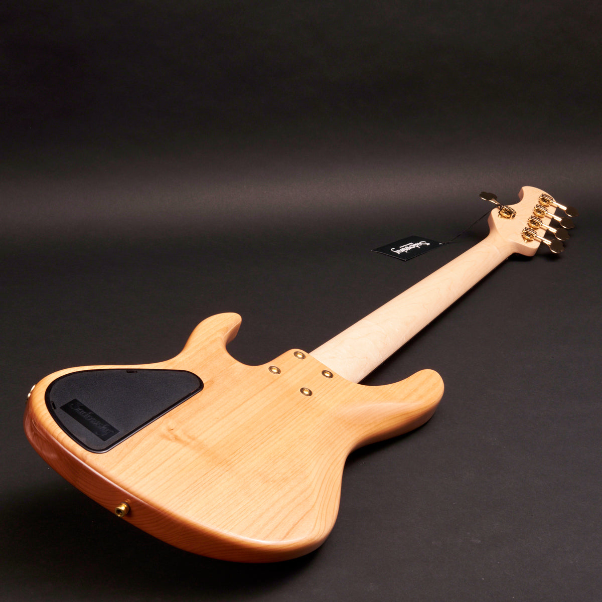 Sadowsky MetroLine Modern 5 Fretless Special Edition Curly Sinker Redwood 5-string fretless bass at Bass Freaks