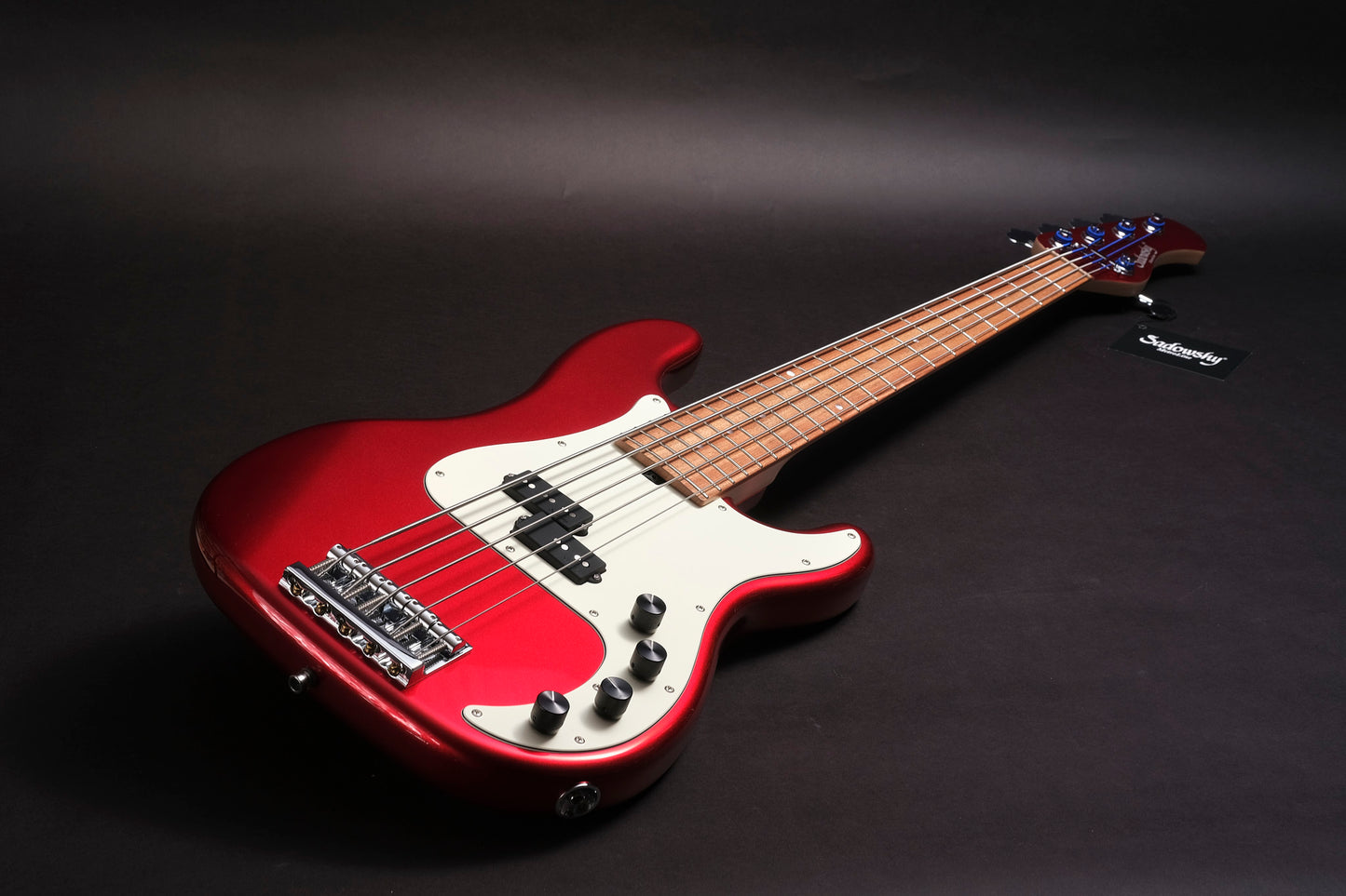 Sadowsky P-Bass Bass Freaks Ltd 5 - Candy Apple Red